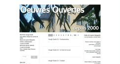 Desktop Screenshot of oeuvresouvertes.net